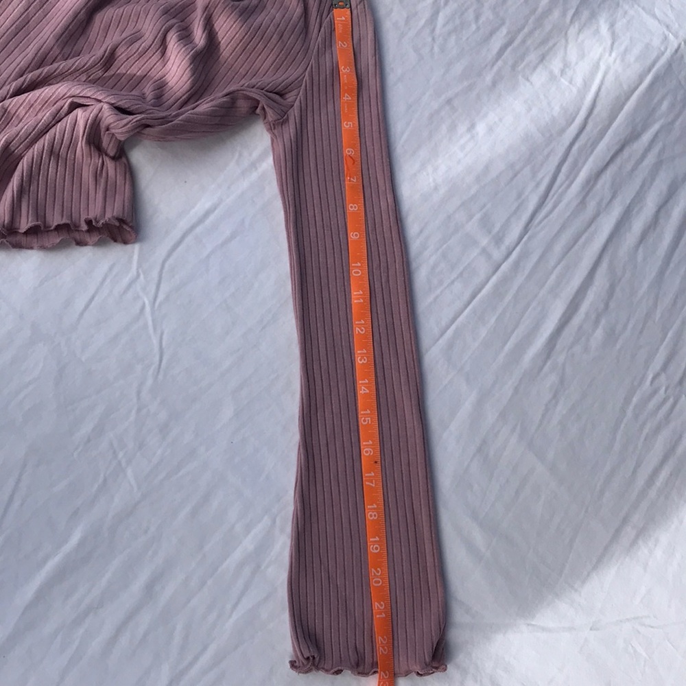 American Rag, Long Sleeve, Ribbed Top - Picture 8 of 8